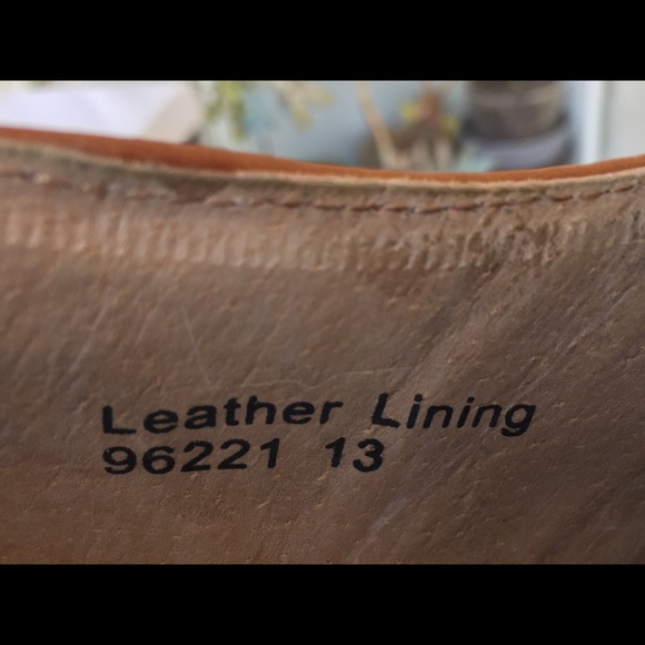 NWT Mens formal slip on leather lining cognac tan dress shoes - Picture 10 of 10